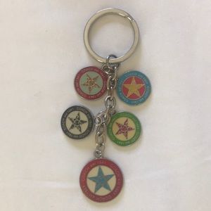 Coach keychain.